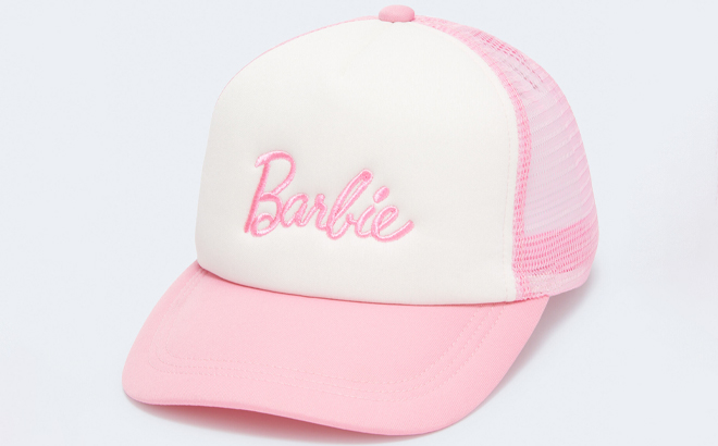 Aeropostale Barbie Adjustable Trucker Hat