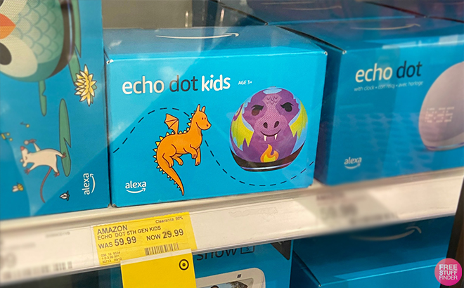 Amazon Kids Echo Dot on a Target Shelf 1