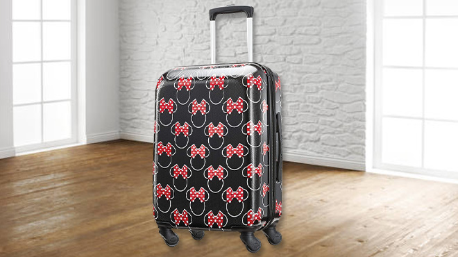 American Tourister Disney Hardside Minnie Mouse 21 Inch Carry On Luggage
