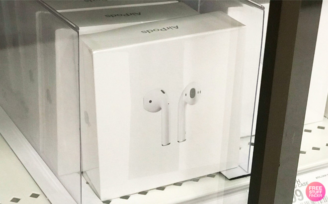 Apple AirPods 2nd Generation on a Shelf