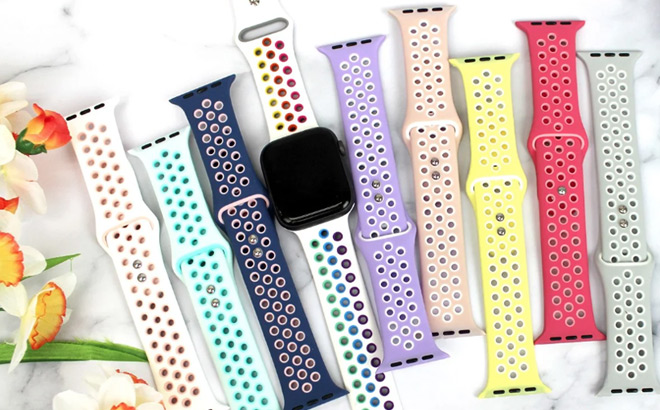 Apple Watch Silicone Sport Bands