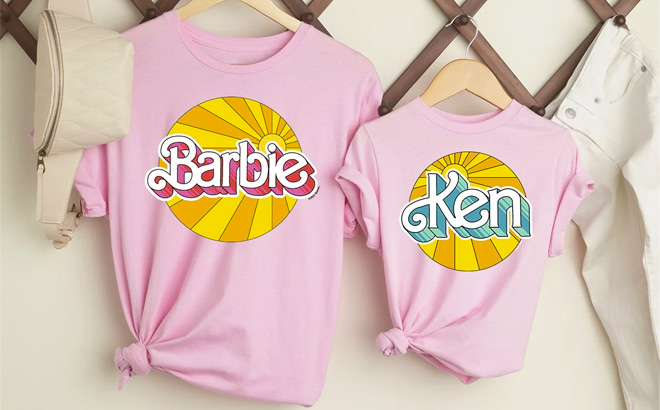 Barbie Mommy and Me Tees on the Farm