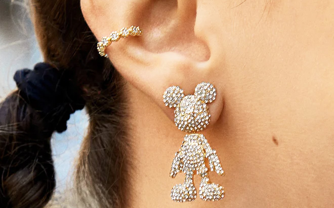 BaubleBar x Disney Mickey Mouse 3D Earrings