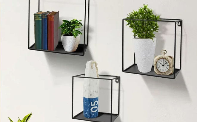 Better Homes Gardens Wire Cube Shelf Set of 3 Shelves