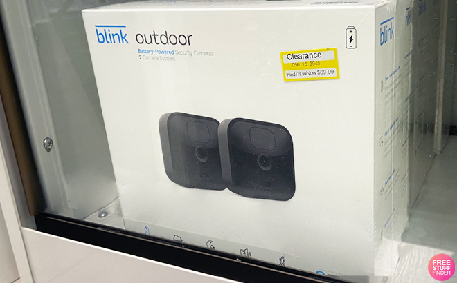 Blink Indoor 2 Camera System on Target Shelf