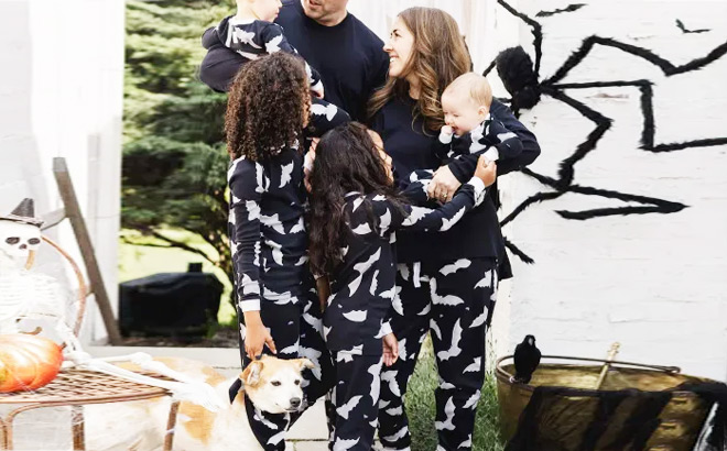 Burts Bees Matching Holiday Family Pajamas