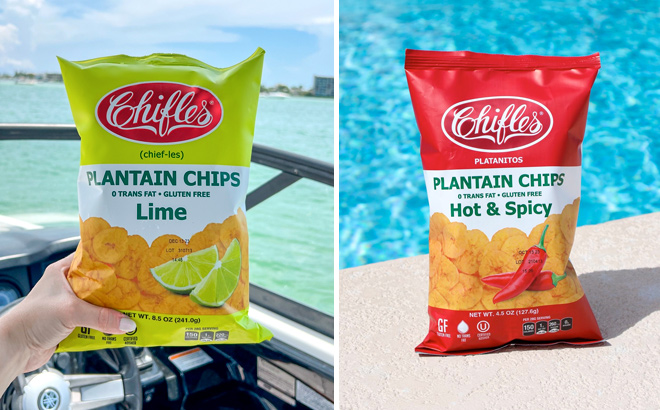 Chifles Plantain Chips LIme and Hot Spicy