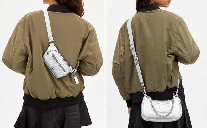 Coach Outlet Mini Belt Bag With Puffy Diamond Quilting and Teri Shoulder Bag With Signature Quilting Coach Outlet Mini Belt Bag With Puffy Diamond Quilting and Teri Shoulder Bag With Signature Quilting