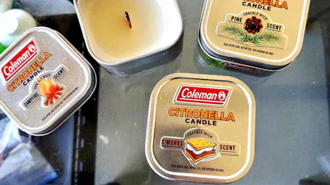 Coleman Citronella Candle 3 Pack