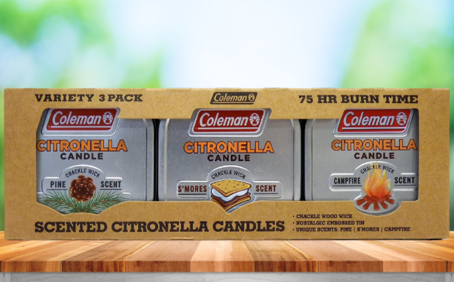 Colemen Scented Tin Citronella Candles