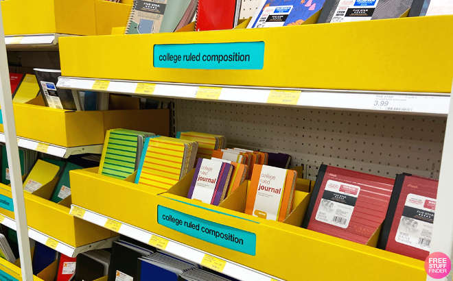 College Ruled Composition Notebooks on Clearance