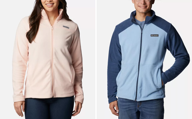 Columbia Womens Zip Fleece Jacket