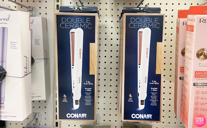 Conair Double Ceramic Flat Iron Conair Double Ceramic Flat Iron
