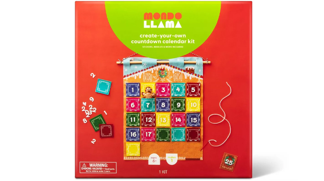 Create Your Own Advent Calendar Banner Mondo Llama
