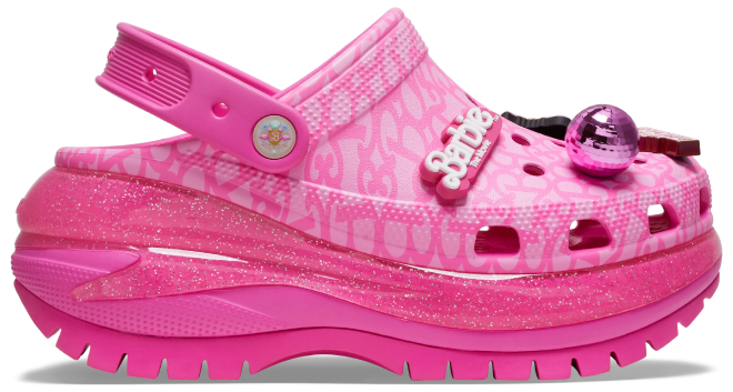 Crocs Barbie The Move Mega Crush Clogs
