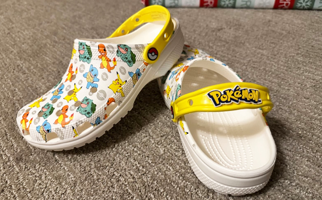 Crocs Classic Pokemon II Clogs on a Carpet Crocs Classic Pokemon II Clogs on a Carpet
