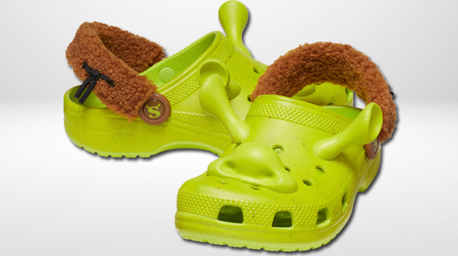 Crocs Classic Toddler Shrek Clogs