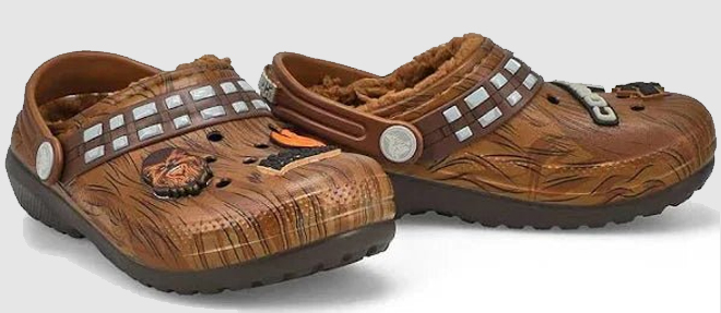 Crocs x Star Wars Chewbacca Classic Lined Clog for Kids and Toddlers