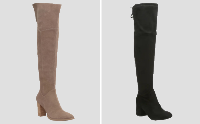 Crown Vintage Emira 2 Over The Knee Boots and Kelly Katie Tarq Over The Knee Boots
