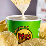 Cup of Moes Queso