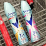 Degree Dry Spray Deodorants for Women in the Cart