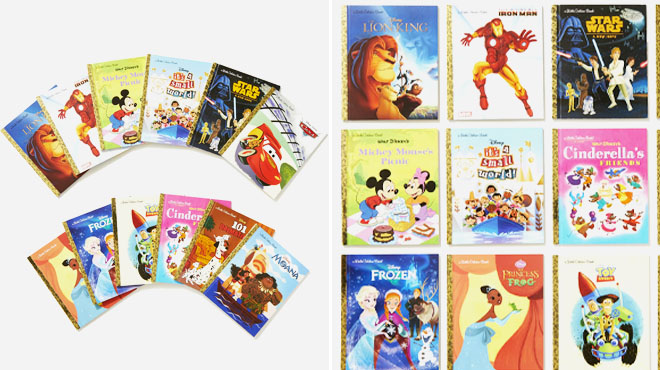 Disney 100th Anniversary Boxed Set of 12 Little Golden Books 1