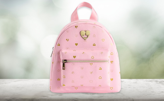 Disney Princesses Mini Backpack on the Table Disney Princesses Mini Backpack on the Table