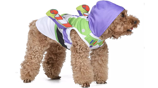 Disney Toy Story Halloween Buzz Lightyear Pet Costume Disney Toy Story Halloween Buzz Lightyear Pet Costume
