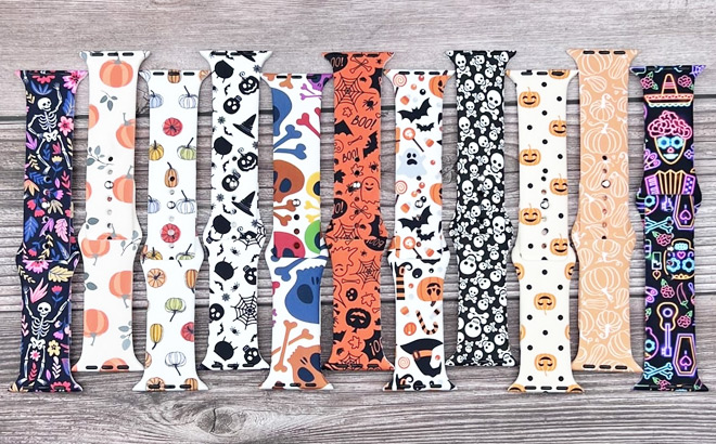 Fall and Halloween Apple Watch Bands