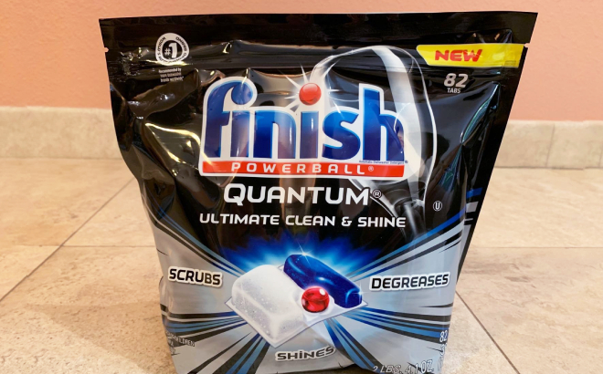 Finish Powerball Quantum Dishwasher Tablets 82 Count