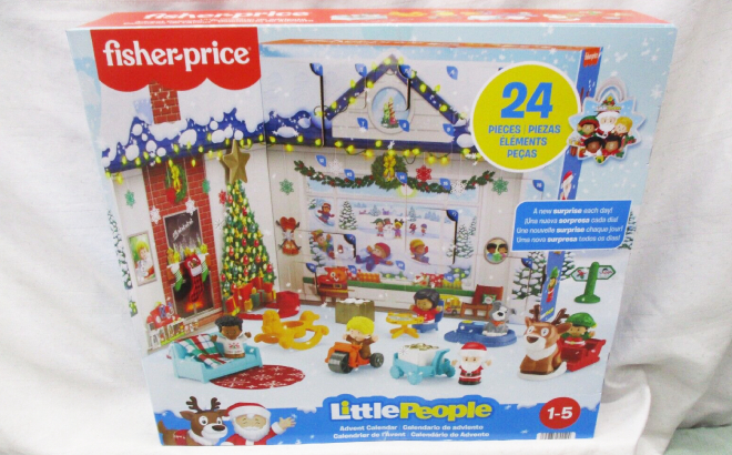 Fisher Price Little People Christmas Advent Calendar Playset