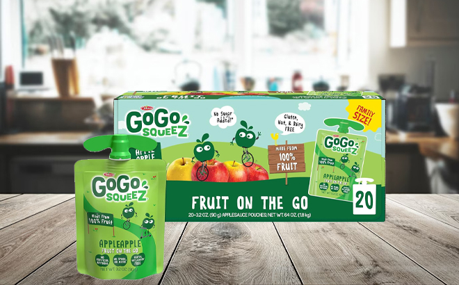 GoGo SqueeZ 20 Count Apple Apple Pack GoGo SqueeZ 20 Count Apple Apple Pack