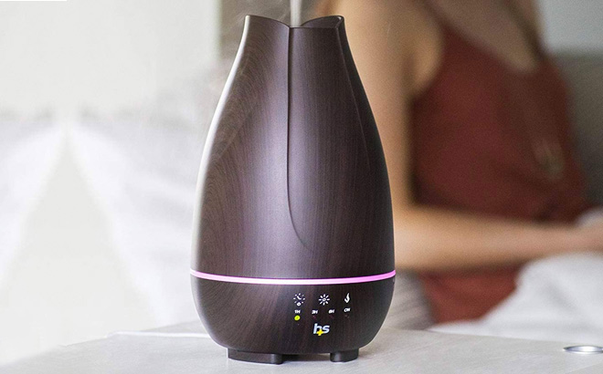HealthSmart Essential Oil Diffuser on the Table