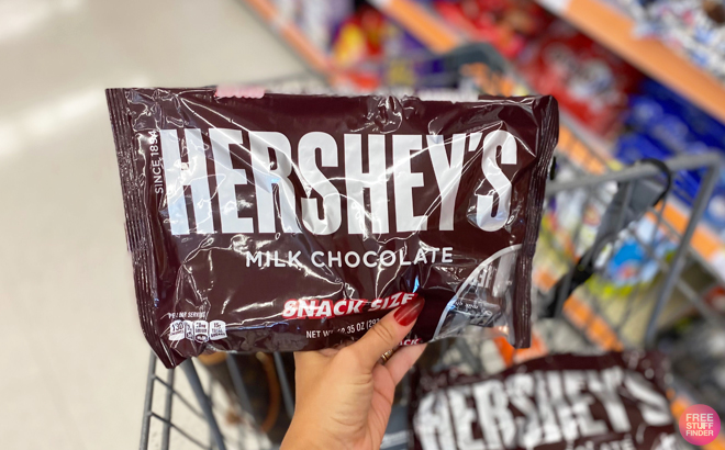 Hersheys Milk Chocolate Snack Size Candy Bars
