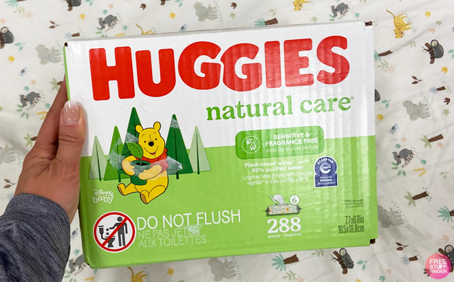 Huggies Natural Care Sensitive Baby Wipes