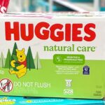Huggies Sensitive Baby Wipes Natural Care 528 Count