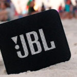 JBL a Bluetooth Speaker on the Beach