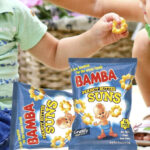 Kids are Eating a Bamba peanut Butter Suns 4 oz