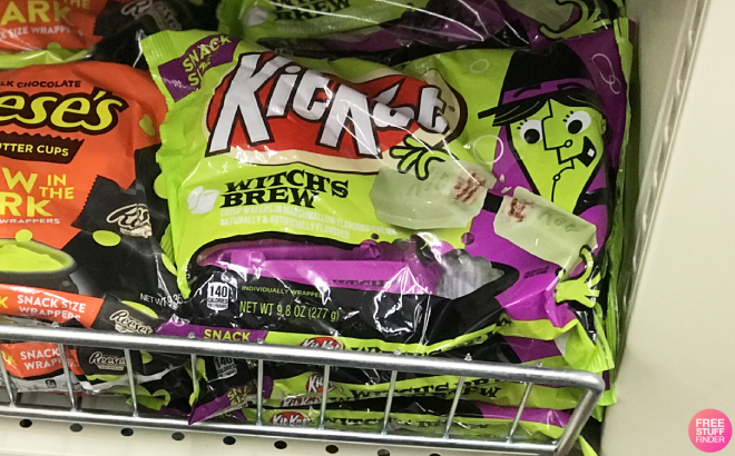 Kit Kat Witchs Bew Chocolate Candy Bag
