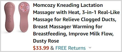 Kneading Lactation Massager Checkout Kneading Lactation Massager Checkout