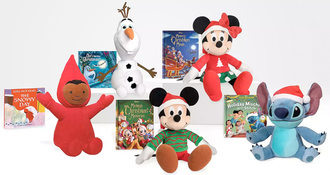 Kohls Cares Disneys Frozen Olaf Plush Christmas Book Bundle