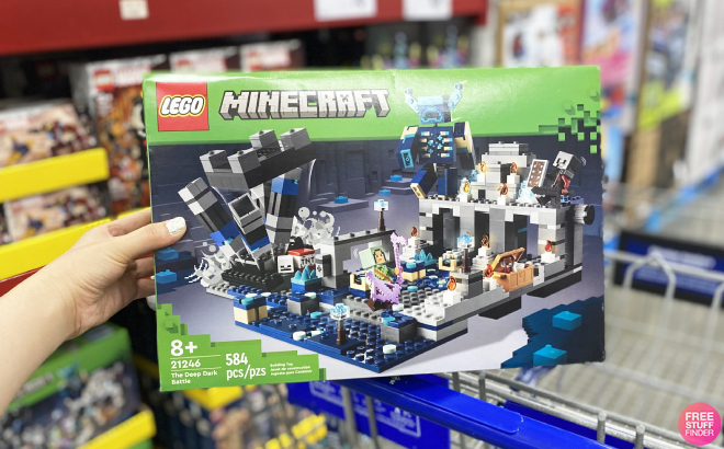 LEGO Minecraft The Deep Dark Battle Building Set