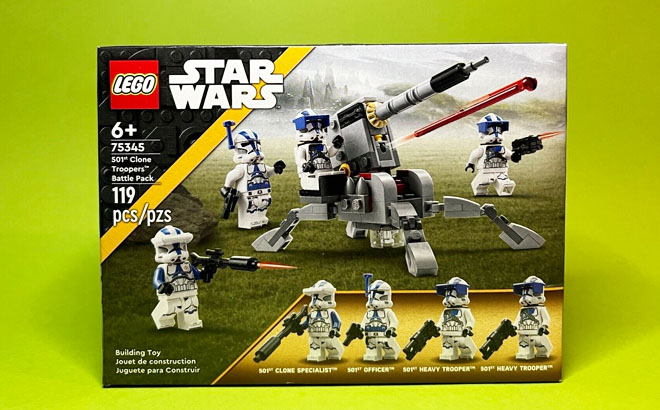 LEGO Star Wars 501 Clone Troopers Battle Pack 119 Pieces Building Set
