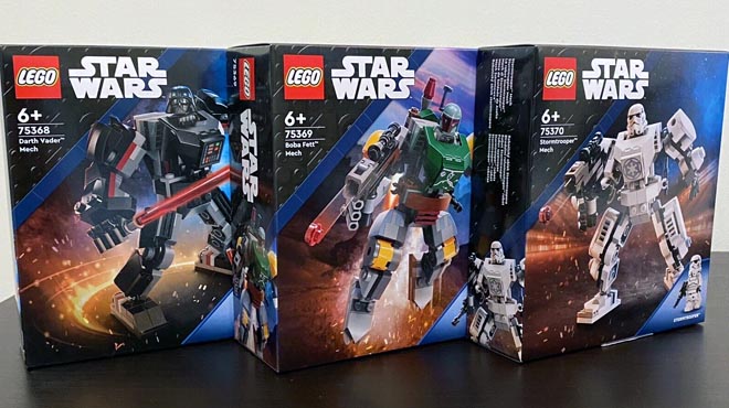 LEGO Star Wars Action Figures Boxes