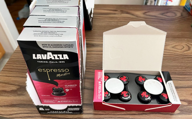 Lavazza Nespresso Capsules in Rich Toasty Flavor