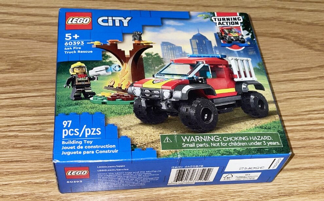 Lego City Fire Truck Rescue Set