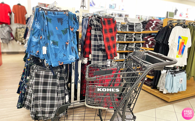 Mens Sonoma Goods For Life Flannel Pajama Pants on a Rack