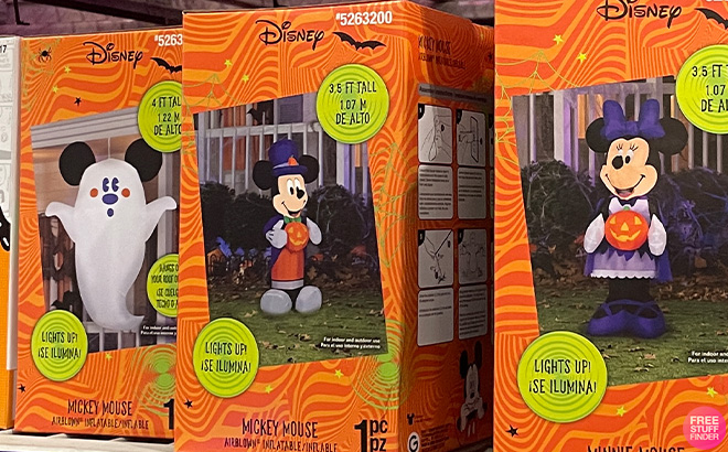 Mickey Ghost and Mickey Mouse Inflatables