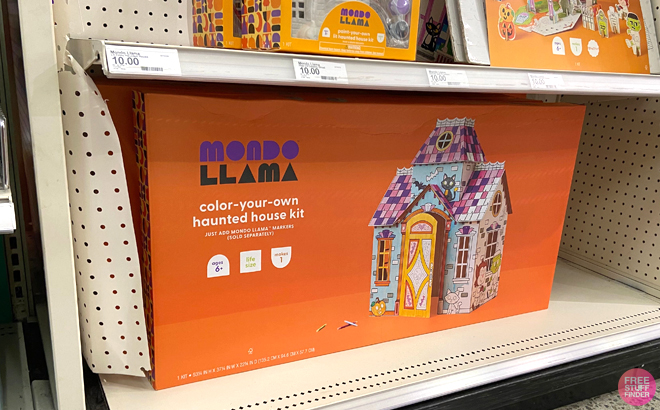 Mondo Llama Halloween Color Your Own Haunted House Fort Kit at Target