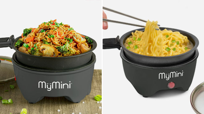 MyMini 5 inch Noodle Cooker Skillet Electric Hot Pot